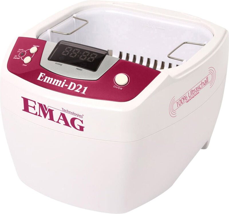 Emag Emmi D21 Ultraschallreiniger 80 W 2 l mit Heizung