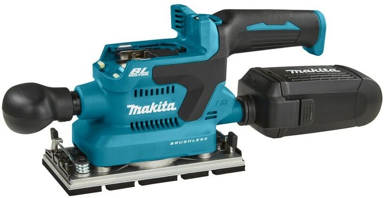 Dbo 380 z Akku Schwingschleifer 18 v 93 x 185 mm Brushless Solo - ohne Akku, ohne Ladegerät - Makita