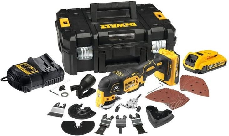 18V (2x2,0 Ah) Multifunktionswerkzeug im Koffer - DEWALT DCS355D2-QW
