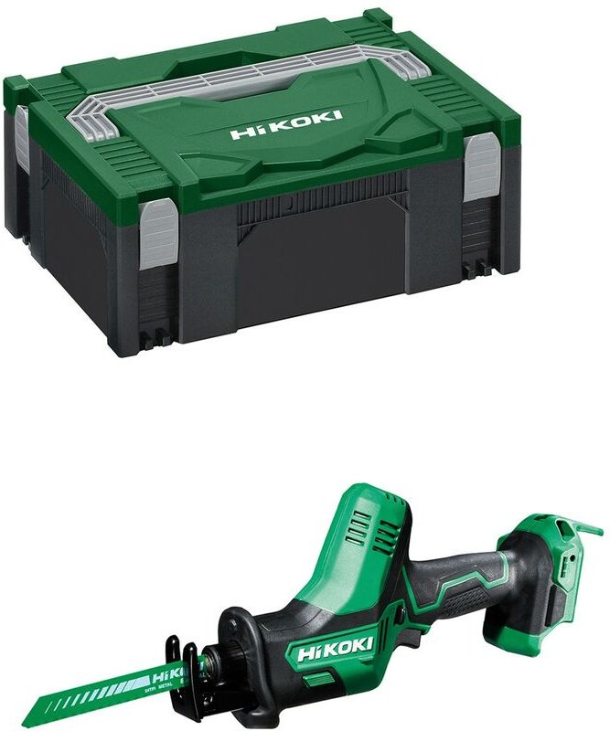 Säbelsäge HIKOKI CR18DAW2Z (nur Gerät + Koffer HSCII)