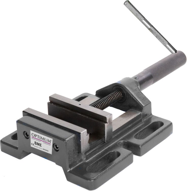 Optimum Maschinenschraubstock BME 100 3052632 exakte Backenführung