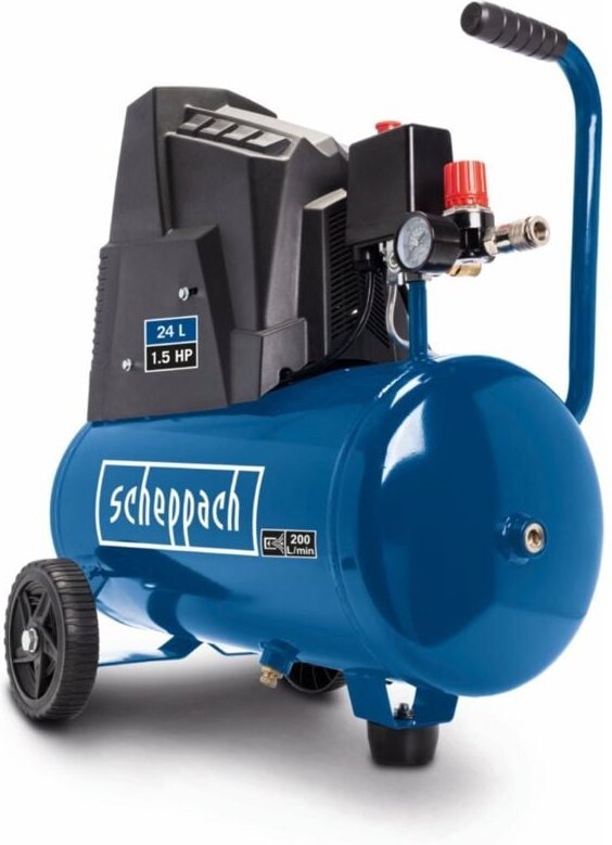 Scheppach - Kompressor HC30ox 8bar 24L Kessel 200l/min 1,5PS ölfrei & wartungsarm