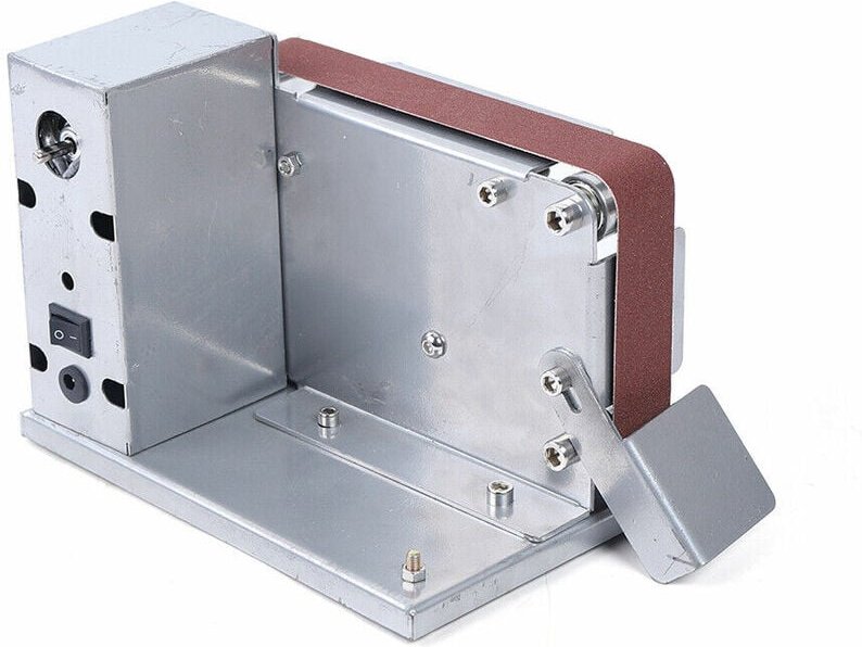 Senderpick - 795 Motor Elektro-Bandschleifer diy Schleifmaschine Mini Sandbandmaschine Polier Messermacher Schleifer Ban...