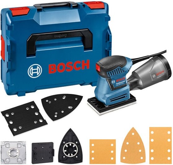 Bosch Schwingschleifer gss 160 Multi Professional mit Zubehörset in l-boxx Gr. 2