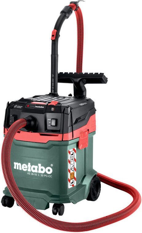 Akku-Sauger as 36-18 l 30 pc-cc mit manueller Filterabreinigung + CordlessControl - Metabo