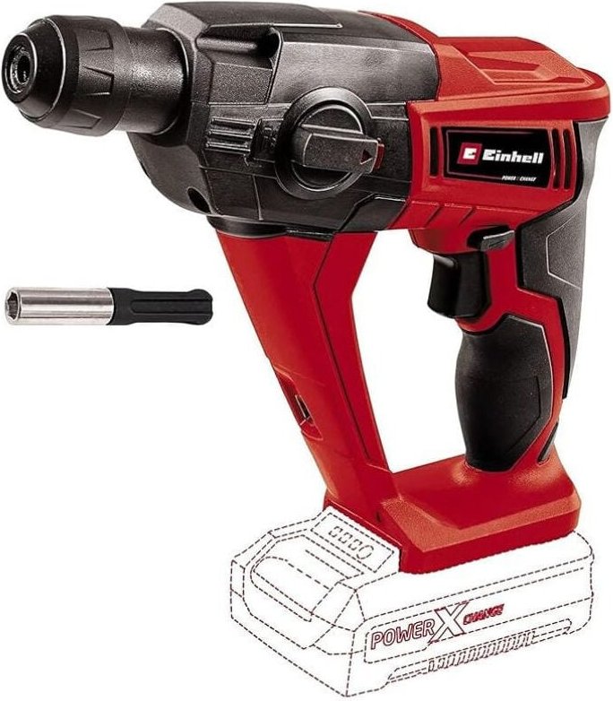 Akku Bohrhammer te-hd 18 Li - Solo 1,2J, SDS-Plus - Einhell