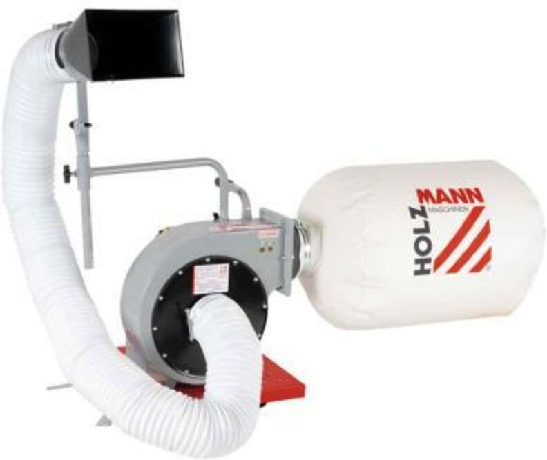 Maschinen ABS850DBK230V ABS850DBK230V Absauganlage 56 l 750 w - Holzmann