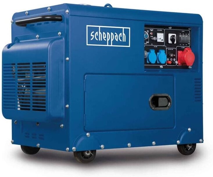 Thumbnail - Scheppach - Diesel Stromerzeuger SG5200D 4-Takt Notstromaggregat Generator 5000W