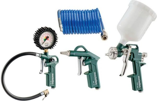 Druckluft-Werkzeugset lpz 4 Set (601585000) Karton - Metabo