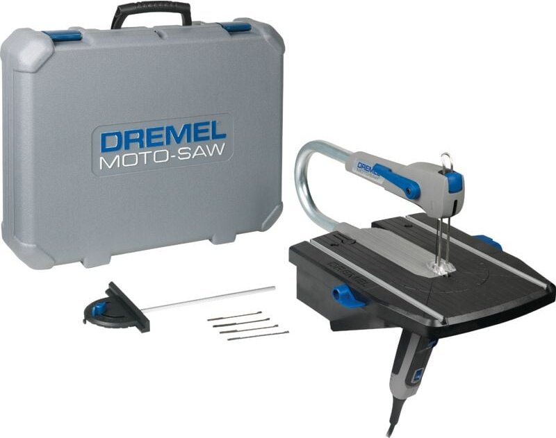 Dremel Moto-Saw MS20, 5 tlg. Zubehör, Parallelanschlag, Tragekoffer