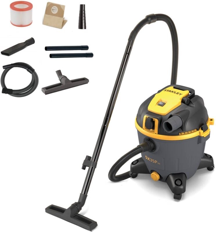 SXVC35PTDE Nass- und Trockensauger (1.600 w, 35 l) - Stanley