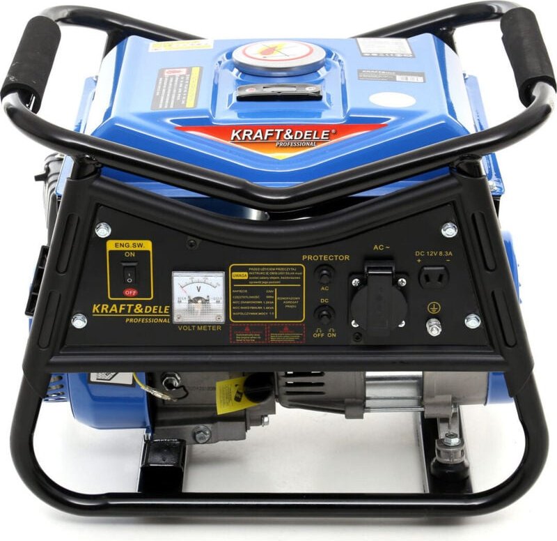 Thumbnail - KRAFT&DELE Stromerzeuger 3PS 1500W 12/230V Benzin Stromaggregat Notstromaggregat Stromgenerator Aggregat