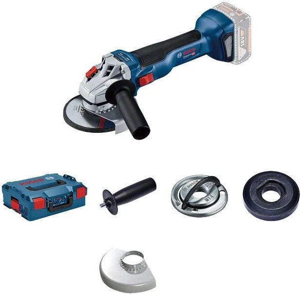 Winkelschleifer BOSCH GWS 18V-10 (nur Gerät + L-Boxx 136)