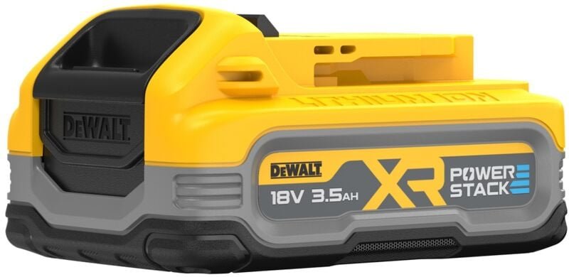 DeWalt Ersatz-Akku 2er-Set Powerstack 18 V / 3,5 Ah XR Li-Ion, mit Pouch-Akku Technologie