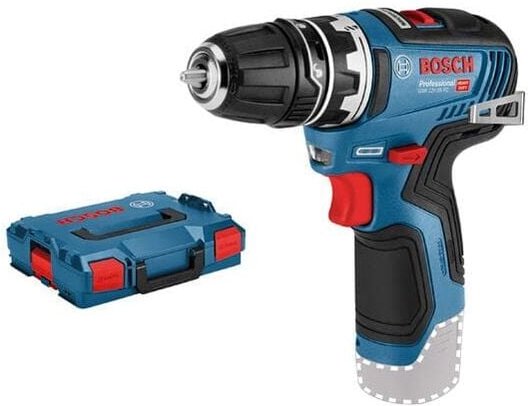 Bosch Akku-Bohrschrauber gsr 12V-35 fc Solo + Bohrfutteraufsatz gfa + L-Boxx 102