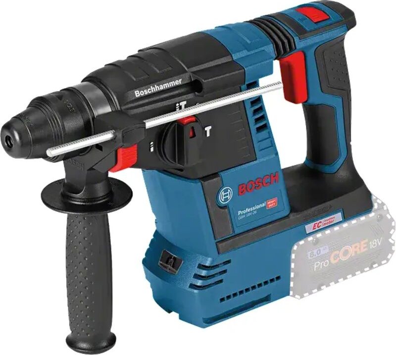 Bosch Akku-Bohrhammer GBH 18V-26, SDS-plus, Solo Version, Karton