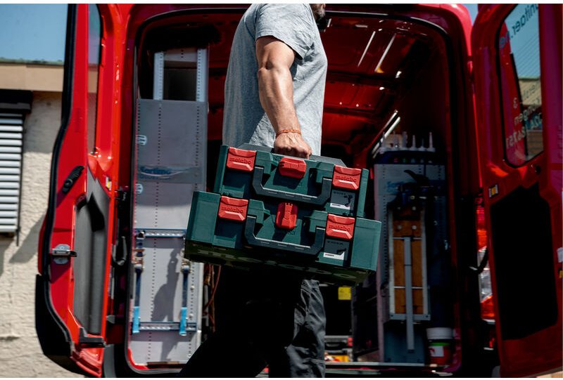 Metabo - x 340 626888000 Maschinenkoffer abs Grün/Rot (l x b x h) 396 x 340 x 296 mm