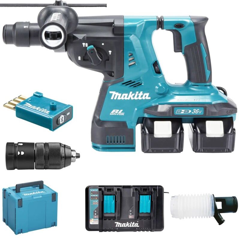 Makita - Bohrhammer DHR283T2JU 18Vx2 5Ah