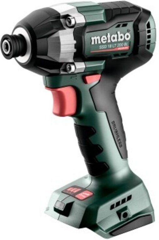 Metabo - Akku Schlagschrauber ssd 18 lt 200 bl 18V, ohne Akku, ohne Ladegerät