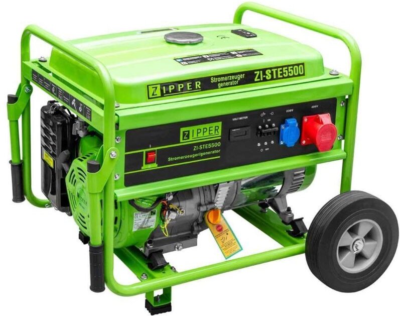 Zipper - Stromerzeuger ZI-STE5500 8500 w Benzin Stromerzeuger