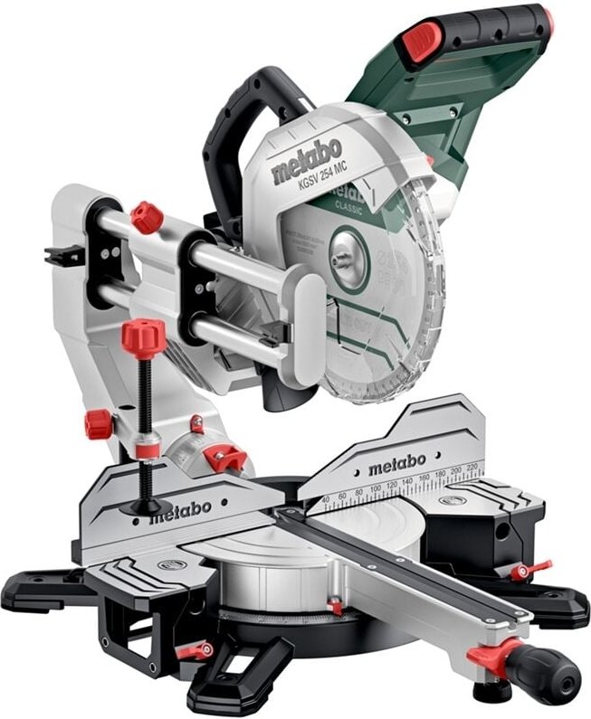 Metabo Kappsäge KGSV 254 MC 254mm HM-Sägeblatt 60Z Spänefangsack & Zugfunktion