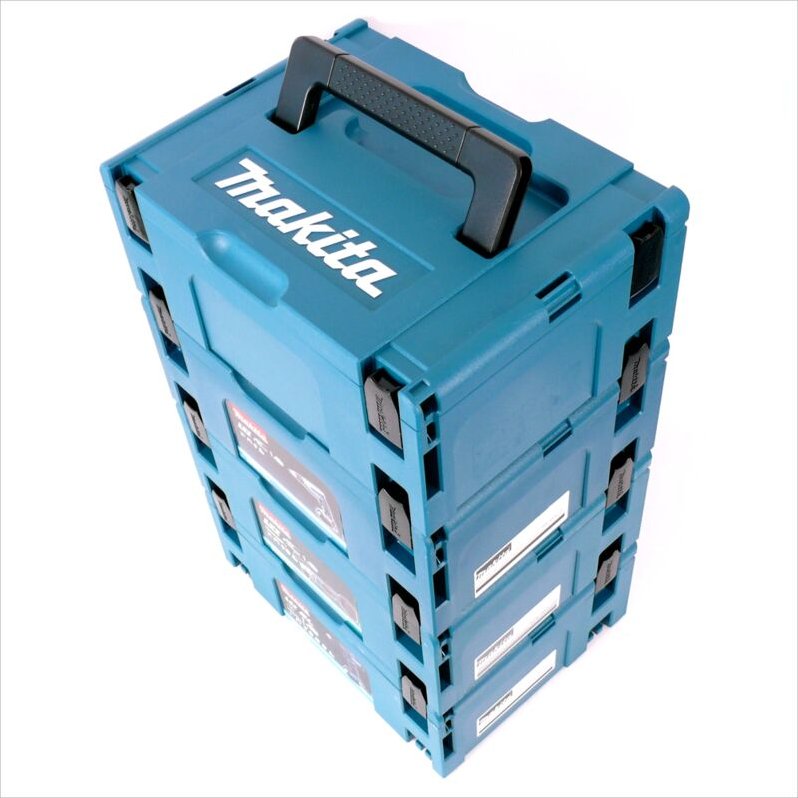 Makita Makpac 2 Transportbox Systemkoffer 4er Set
