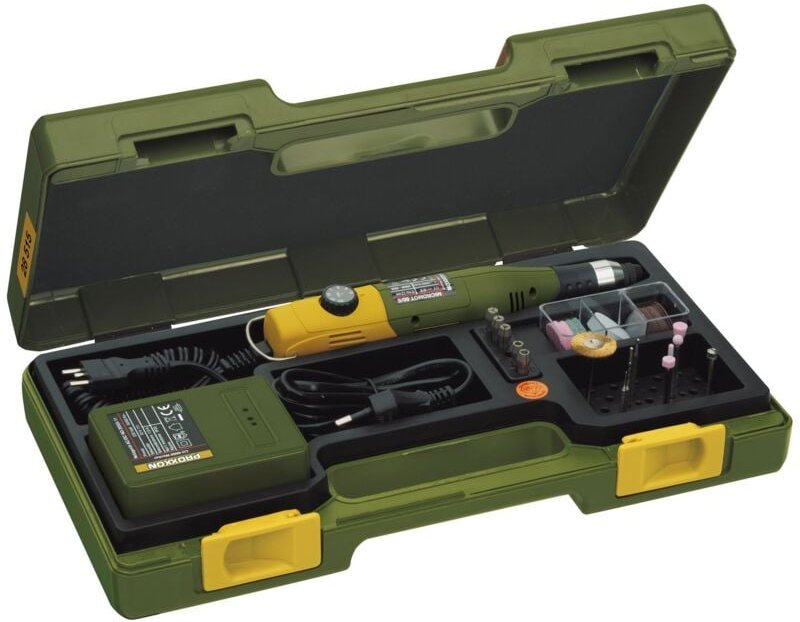 Proxxon Modellbauer- und Gravierset mit MICROMOT 60/E mit Netzgerät im Koffer