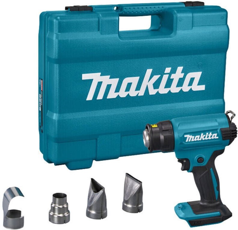 Akku-Heißluftgebläse DHG181ZK 18V, 550° c ohne Akku und Lader - Makita