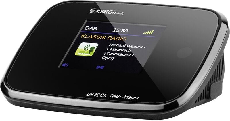 Dr 52 ca Radio-Adapter dab+, ukw Schwarz - Albrecht