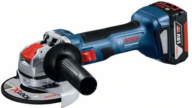 Bosch Akku-Winkelschleifer gwx 18V-7, 125 mm ohne Akku ohne Lader in l-boxx