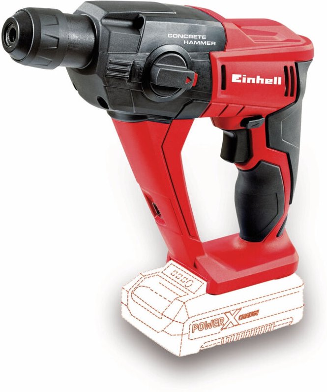 Akku Bohrhammer te-hd 18 Li - Solo 1,2J, SDS-Plus - Einhell