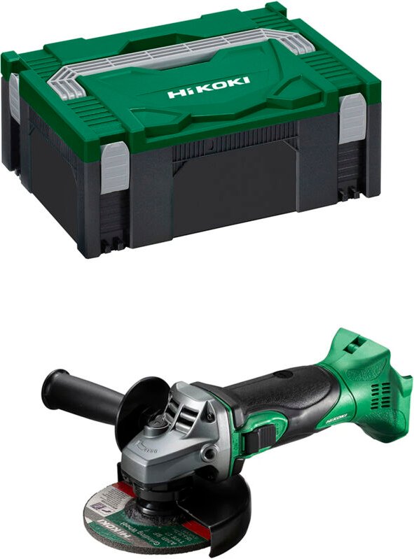 Akku Winkelschleifer G18DSL2W3Z Hikoki 125 mm, 18V, Sologerät