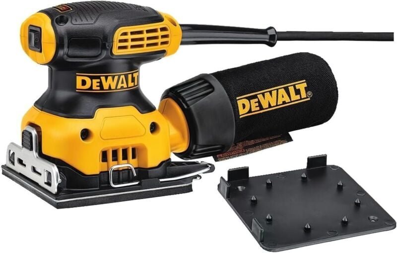 DWE6411-QS Vibrationsschleifer 108x115 mm - Dewalt
