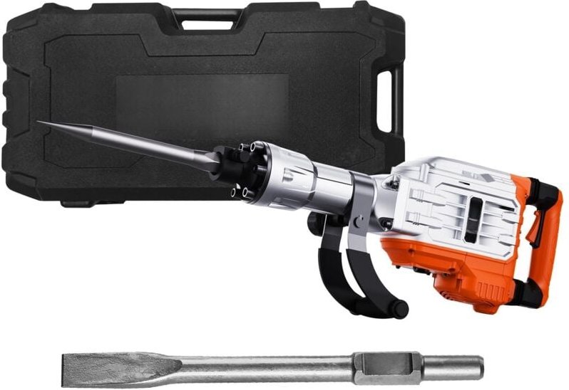 Abbruchhammer Stemmhammer Stemmhämmer Hochleistung-Betonbrecher Elektro Abbruchhammer 3500W 60J 2 Meissel-Set - Mophorn