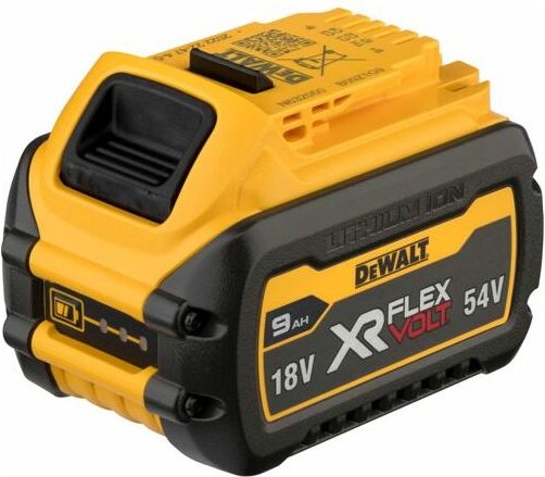 DeWalt DCB 547 FLEXVOLT Akku 54 V / 18 V 9,0 Ah - 9000 mAh Li-Ion mit Ladestandanzeige