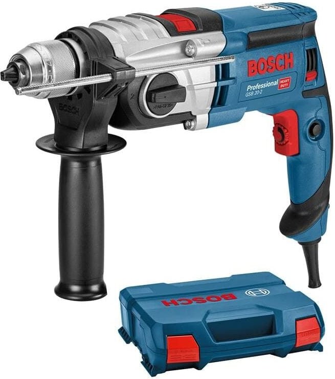 Bosch Schlagbohrmaschine GSB 20-2 Professional, Ausführung: 060117B400, Koffer