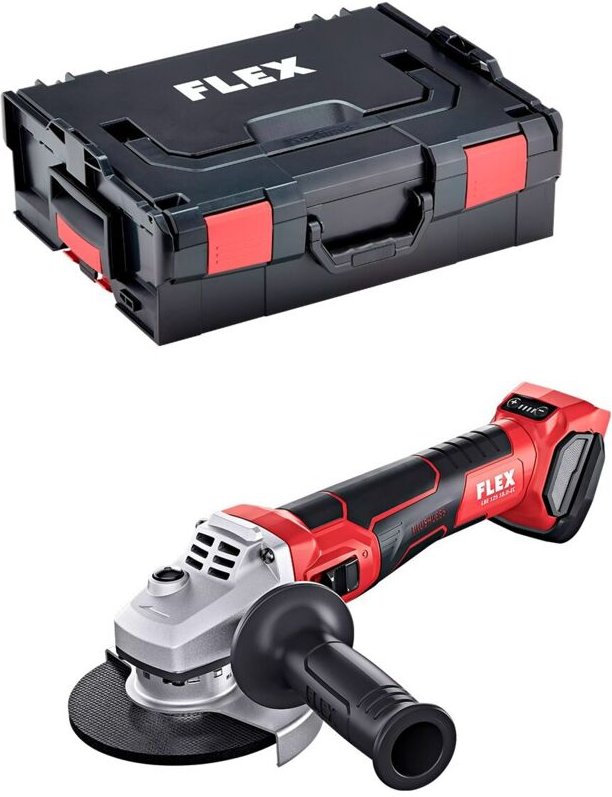 Flex - Winkelschleifer lbe 125 18.0-EC (nur Gerät + L-Boxx 136)