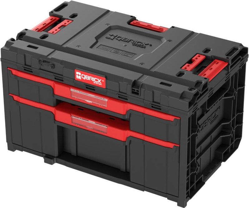 Qbrick System ONE Drawer 2 Plus Toolbox 2.0 modularer Werkzeugkasten 587 x 380 x 340 mm 9 l 20 l