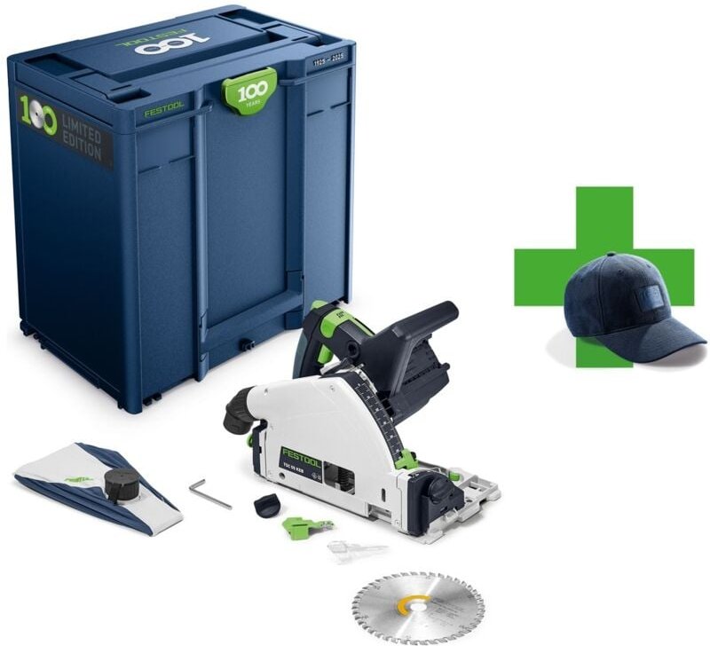 100 Jahre Akku-Tauchsäge tsc 55 KEB-Basic 100Y Limited Edition - 578223 - Festool