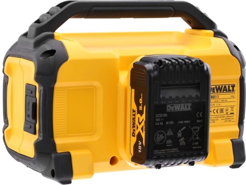 Bluetooth-Lautsprecher DCR011, 10,8 - 54 Volt ohne Akku und Ladegerät - Dewalt
