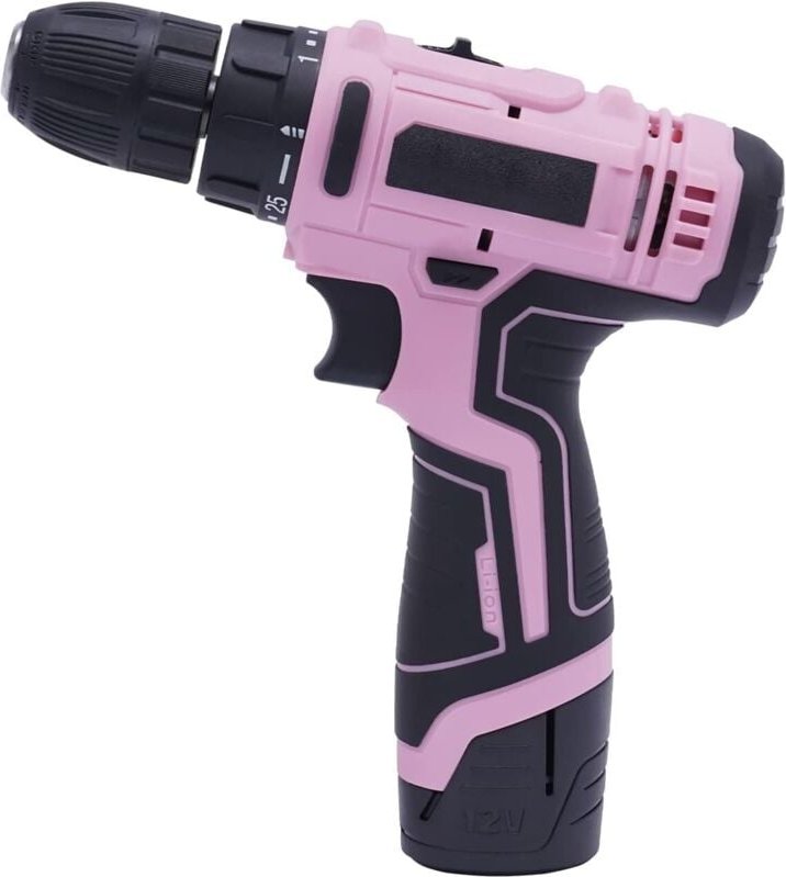 Akku-Bohrschrauber-Set Elektro Akkuschrauber Professional 26-teiliges Akku Schlagbohrschrauber mit Akkus Ladegerät Elekt...