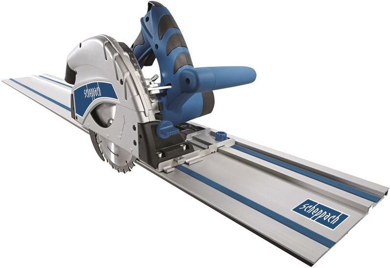 Scheppach - Tauchsäge PL55 s 230V 50Hz 1200W 160mm - cheppach - 2 Schienen à 70 cm - 5901802915