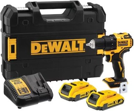 Akku-Bohrschrauber DCD708D2T 18 v, 2x 2,0 Ah und Ladegerät in tstak - Dewalt