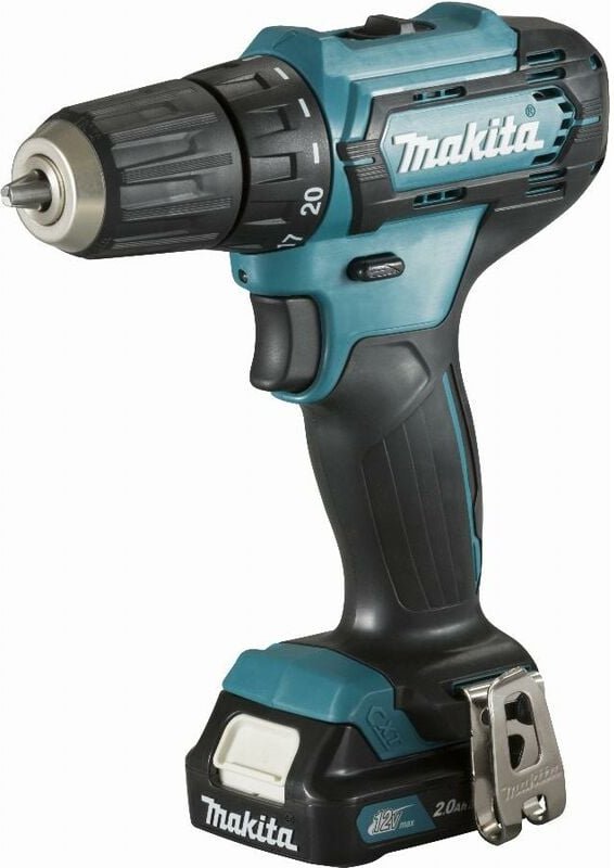 Bohrschrauber 12 v cxt Li-Ion 2 Ah BL1021B ø 10 mm Makita 2 Akkus, Ladegerät, Koffer - DF333DWAE