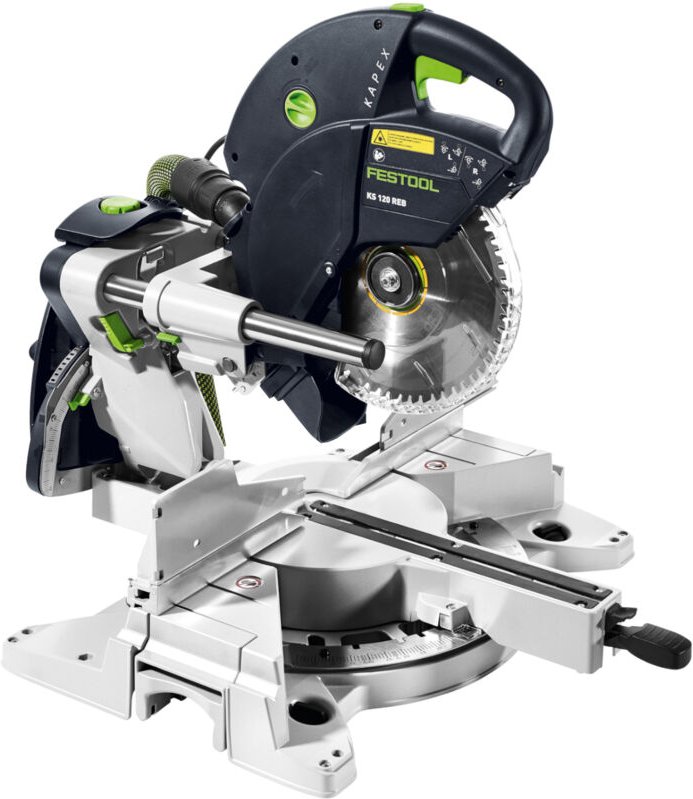 Kapp-Zugsäge ks 120 reb kapex 575302 Kreissäge inkl. Kreissägeblatt Säge - Festool