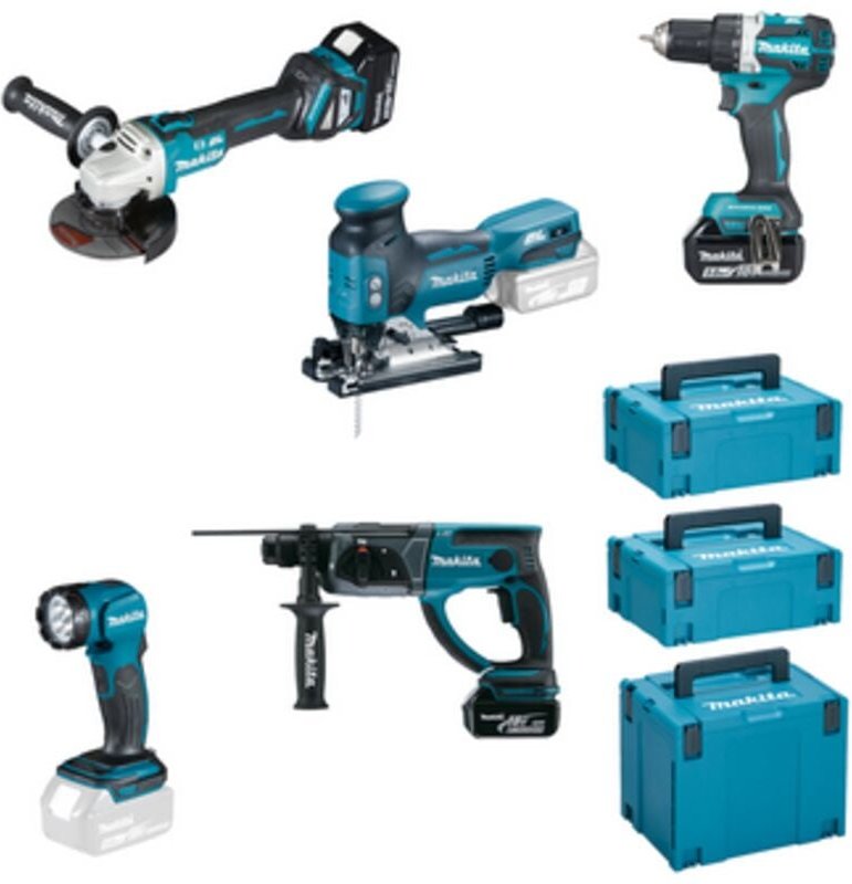 Makita - DLX5066TJ Akku Spezialset