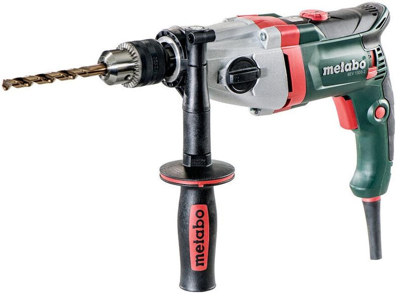 Metabo - Bohrmaschine bev 1300-2, incl. Zubehör, Karton