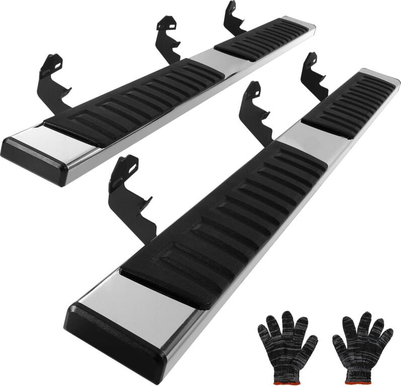 Mophorn 6" Trittbretter für Dodge Ram 1500 (2009-2018), Ram 2500/3500 Crew Cab (2010-2023), 201 Edelstahl-Nerf Bars, 500...