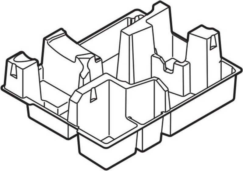 Professional 1600A00HP2 gbh 18V-26 f + gde 18V-16 für L-Boxx 238 Koffereinlage (l x b x h) 43 - Bosch