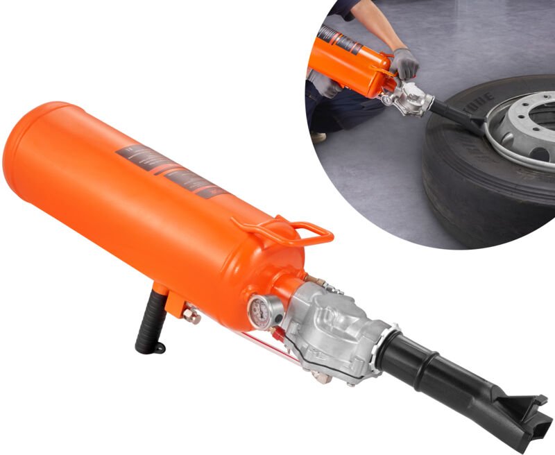 Reifenwulstsetzgerät, 2,1 Gal/ 8 l Luft-Reifenwulststrahlgerät, 120 psi Handwulst-Panzerfaust, Verbessertes Tragbares Re...